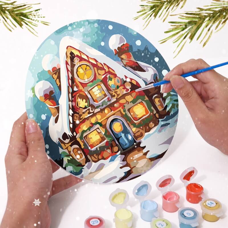 
Paint by Numbers - Placemats | Christmas time