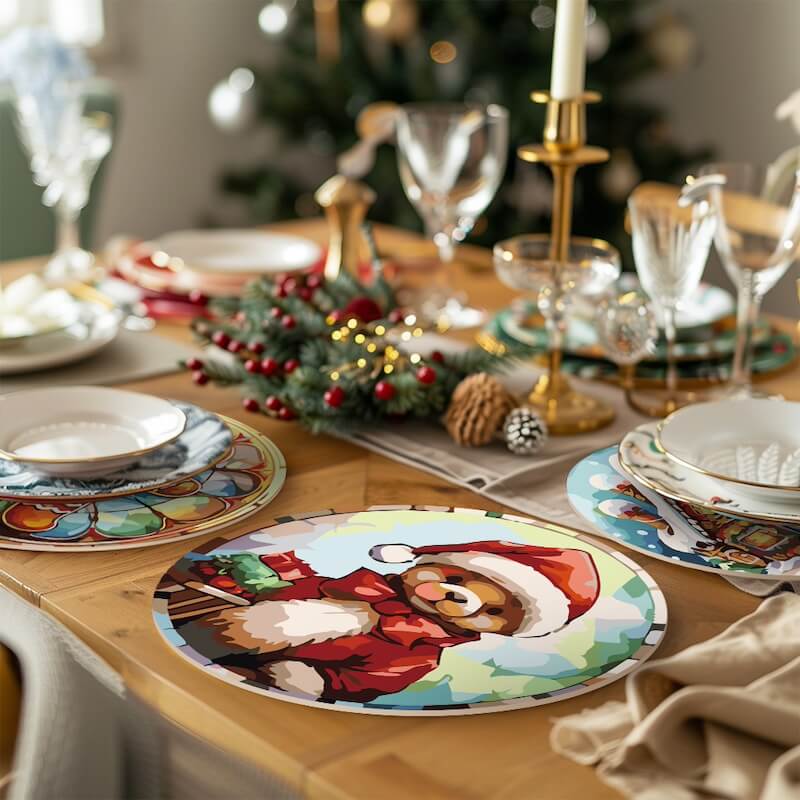 
Paint by Numbers - Placemats | Christmas time