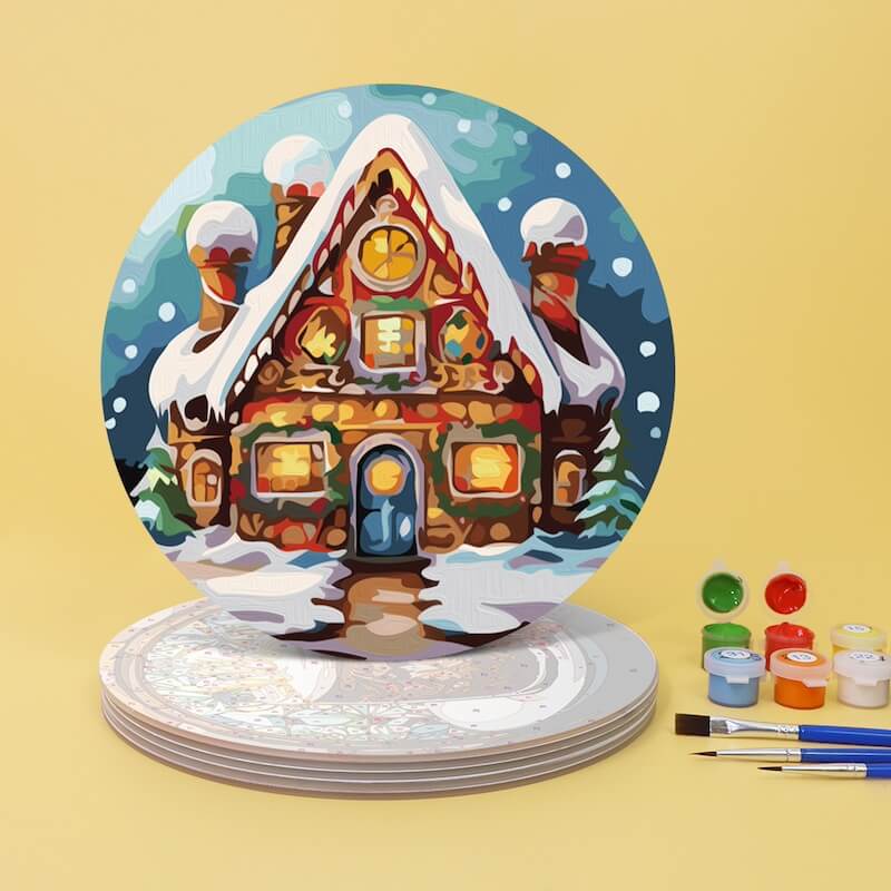 
Paint by Numbers - Placemats | Christmas time