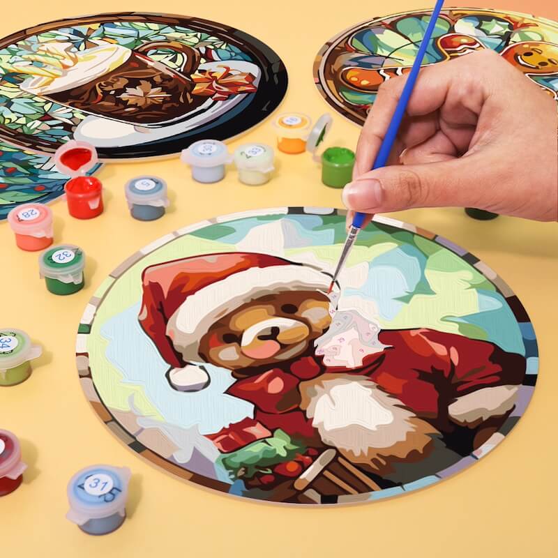 
Paint by Numbers - Placemats | Christmas time