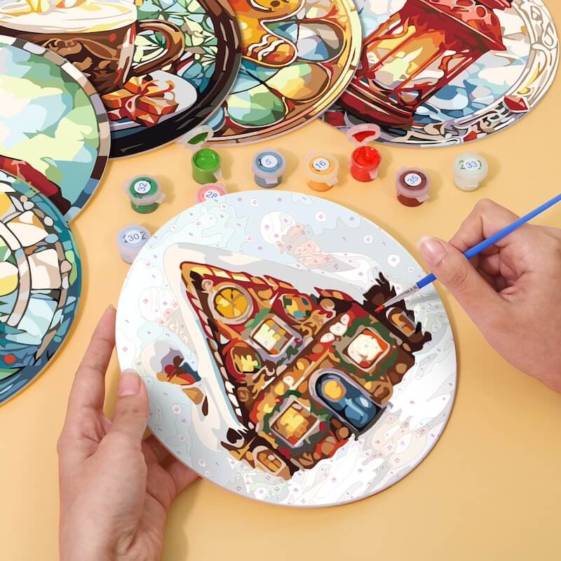 
Paint by Numbers - Placemats | Christmas time