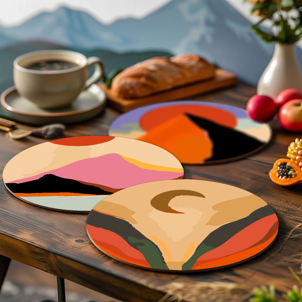 Paint by Numbers - Placemats | Colorful Nature