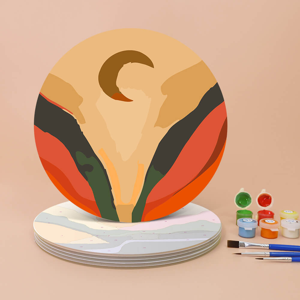 
Paint by Numbers - Placemats | Colorful Nature