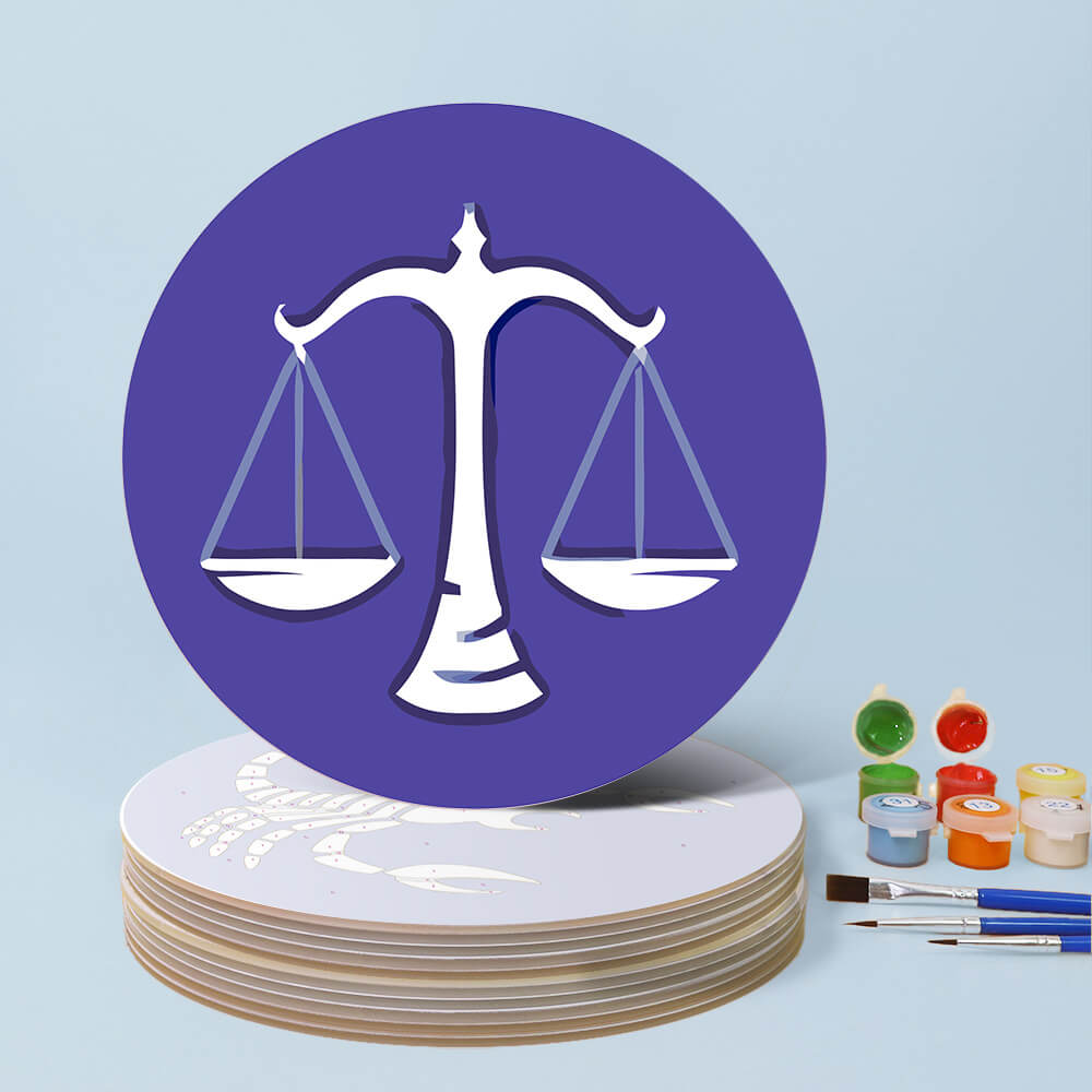 
Paint by Numbers - Placemats | Colorful Zodiac