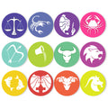 Paint by Numbers - Placemats | Colorful Zodiac