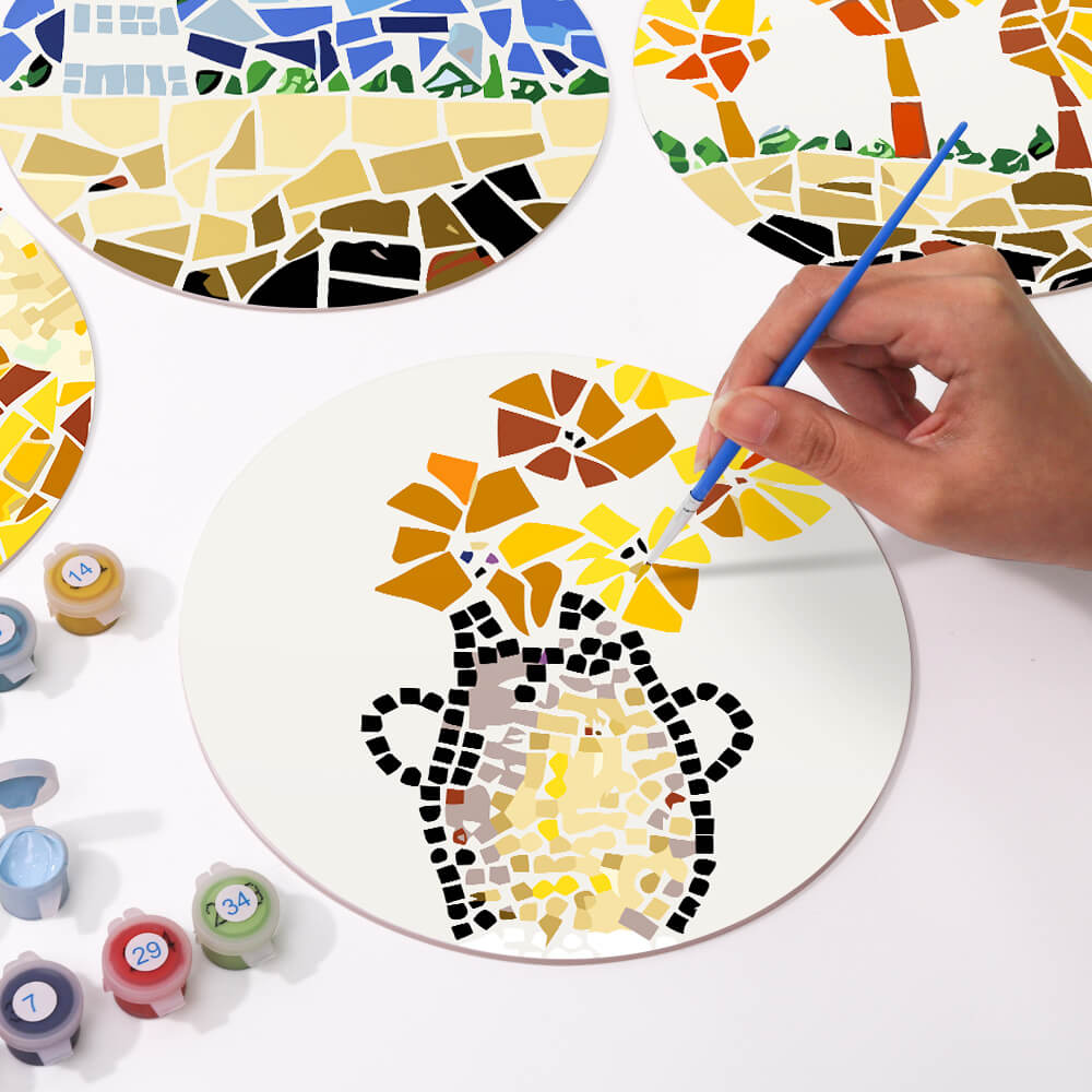 
Paint by Numbers - Placemats | Countryside