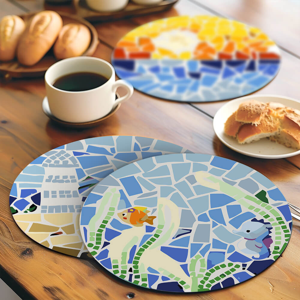 
Paint by Numbers - Placemats | Countryside