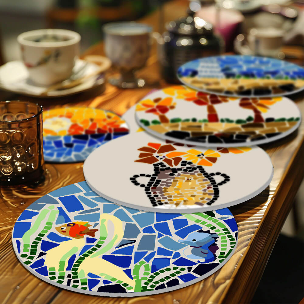 
Paint by Numbers - Placemats | Countryside