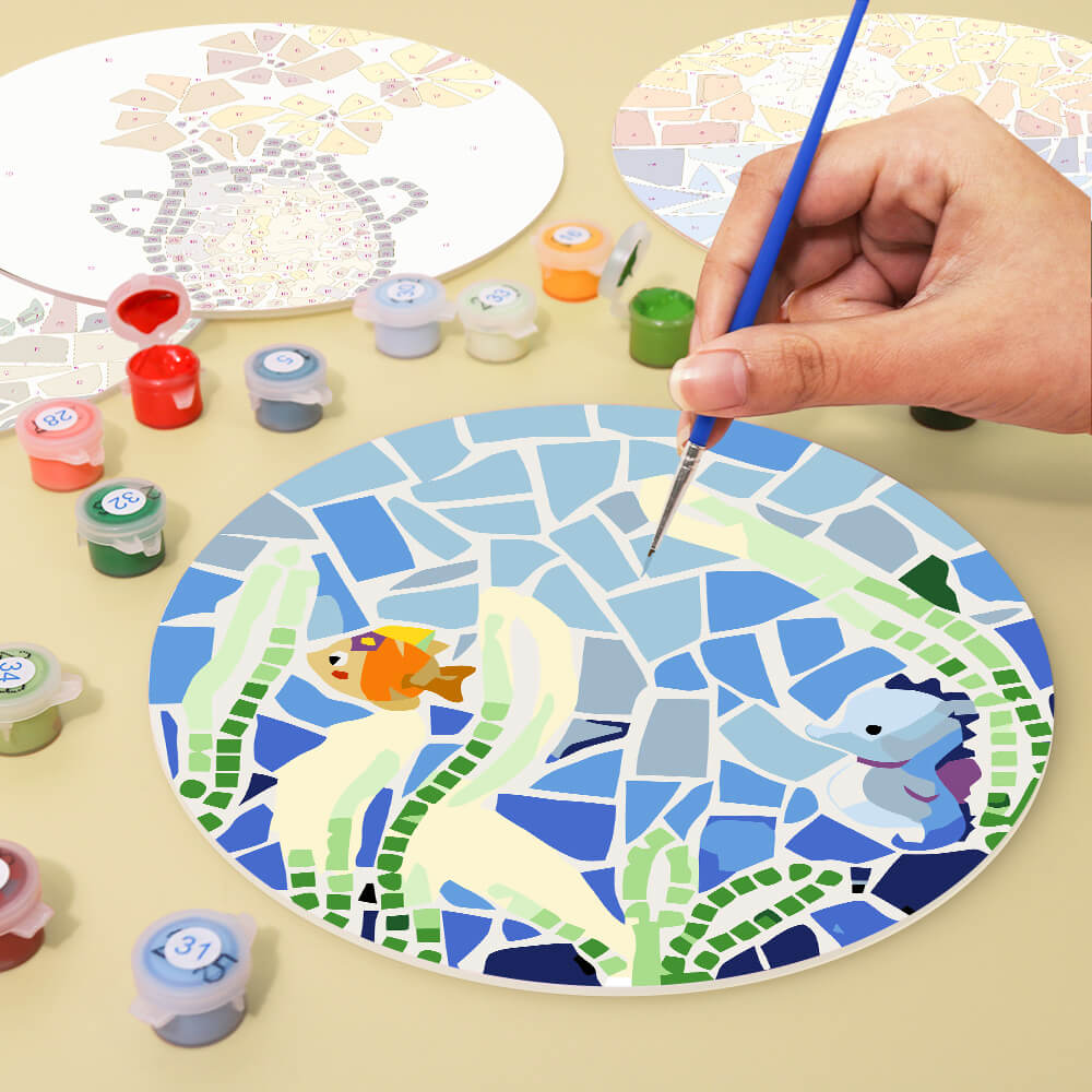 
Paint by Numbers - Placemats | Countryside