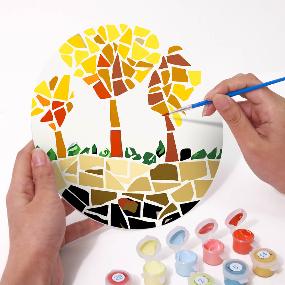 
Paint by Numbers - Placemats | Countryside