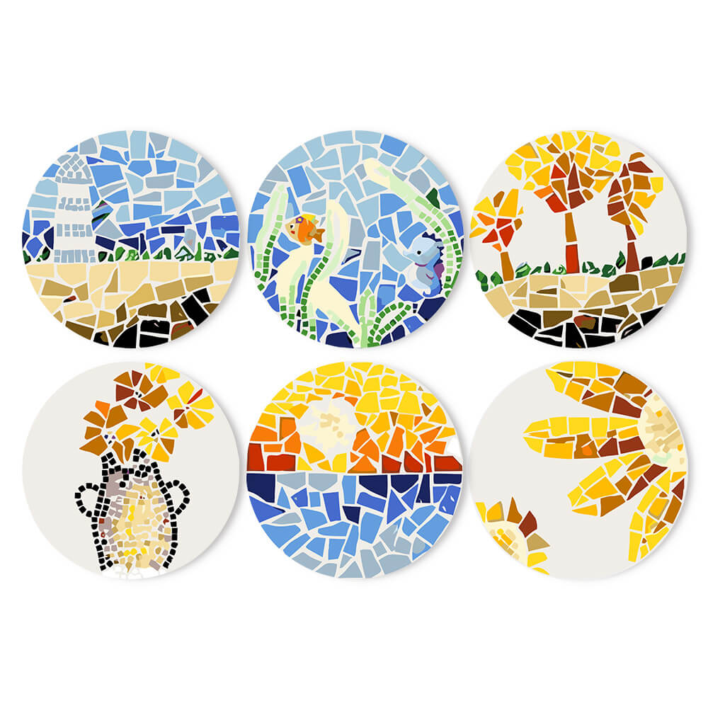 
Paint by Numbers - Placemats | Countryside