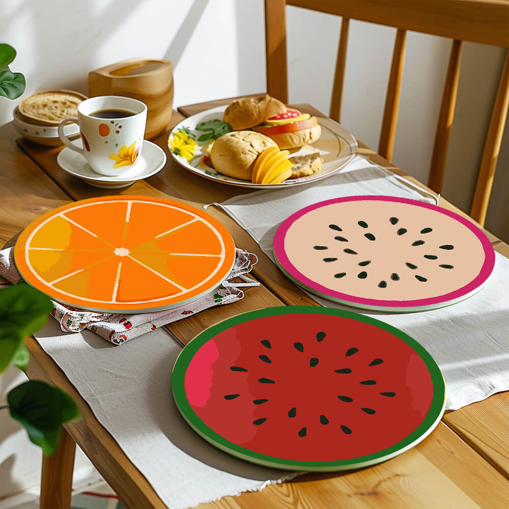
Paint by Numbers - Placemats | Fruit