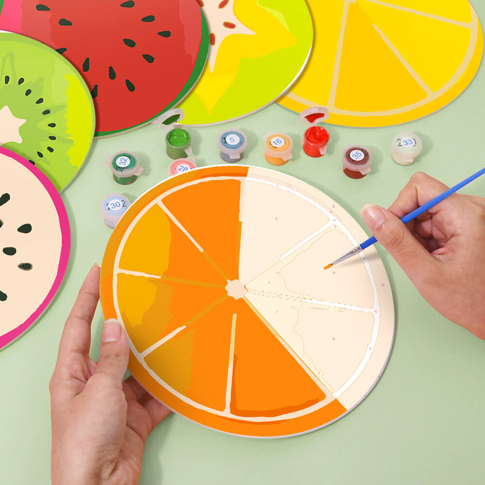 
Paint by Numbers - Placemats | Fruit