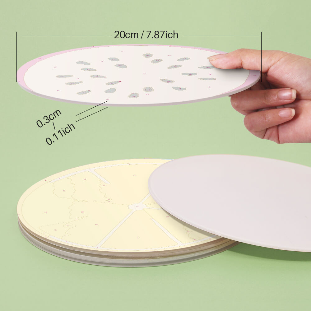 
Paint by Numbers - Placemats | Fruit