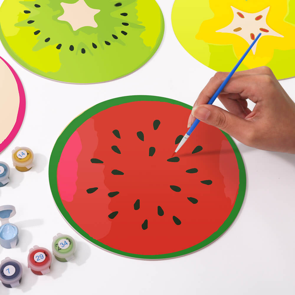 
Paint by Numbers - Placemats | Fruit