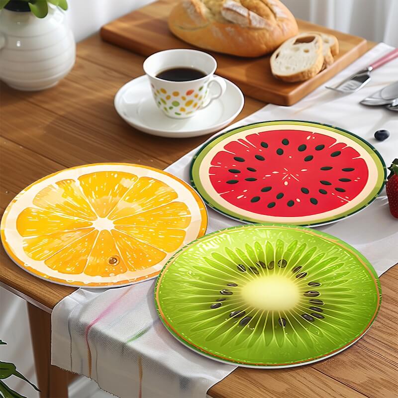 
Paint by Numbers - Placemats | Fruits