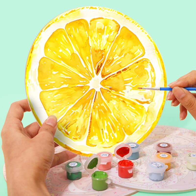 
Paint by Numbers - Placemats | Fruits