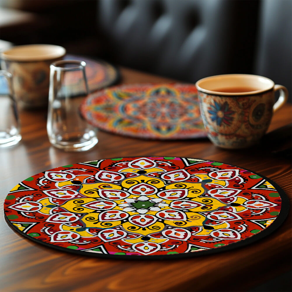 
Paint by Numbers - Placemats | Mandala
