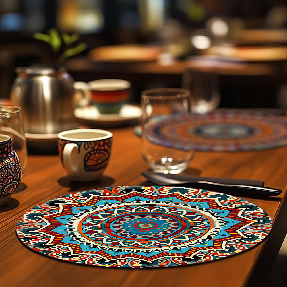 
Paint by Numbers - Placemats | Mandala