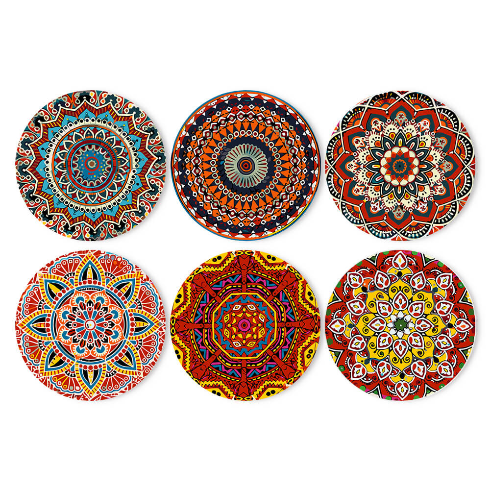 
Paint by Numbers - Placemats | Mandala