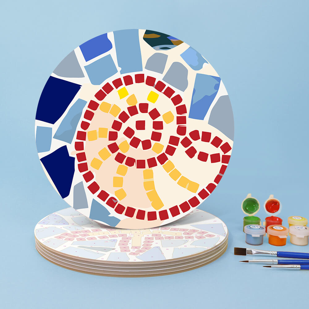 
Paint by Numbers - Placemats | Mosaic
