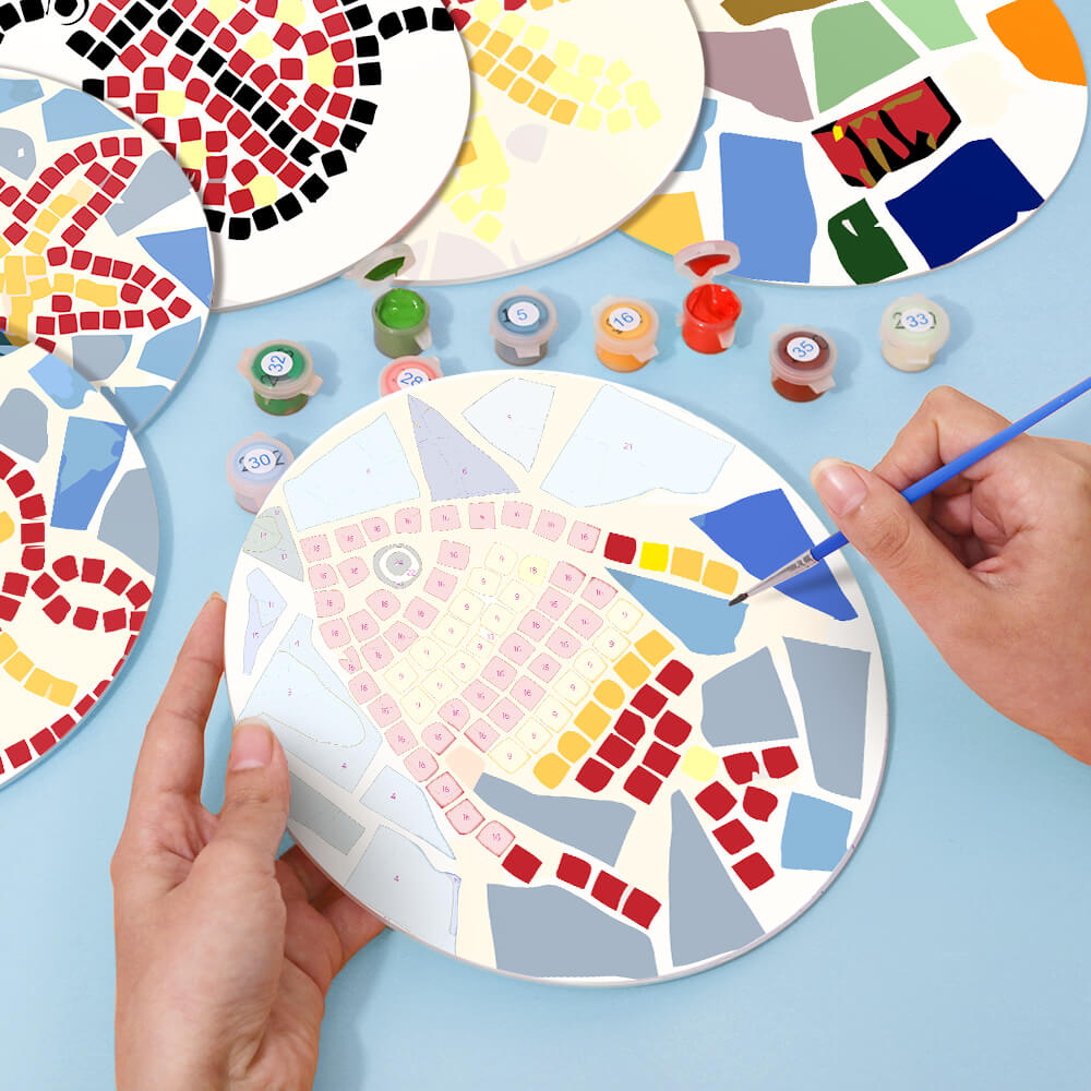 
Paint by Numbers - Placemats | Mosaic