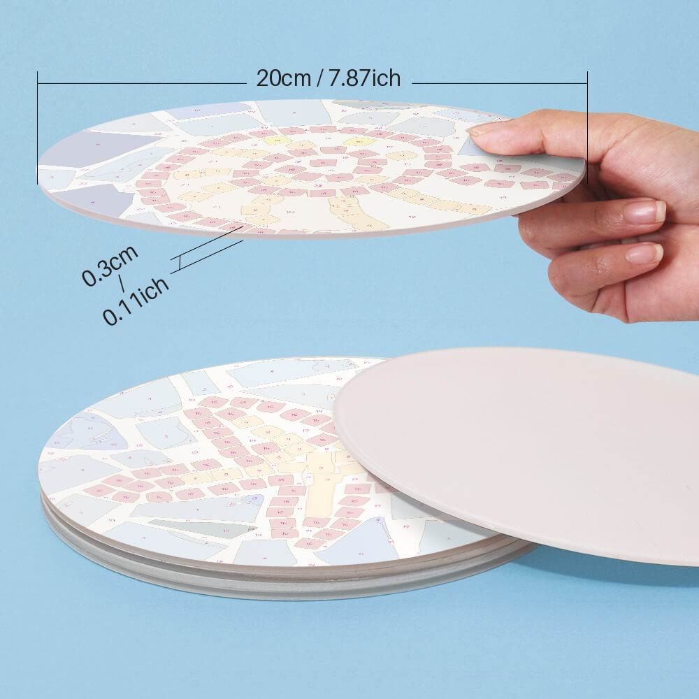 
Paint by Numbers - Placemats | Mosaic