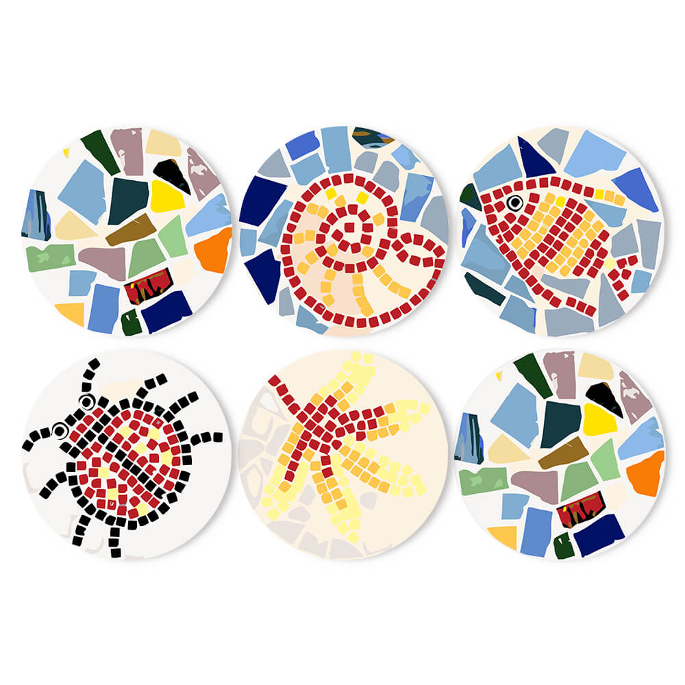 
Paint by Numbers - Placemats | Mosaic