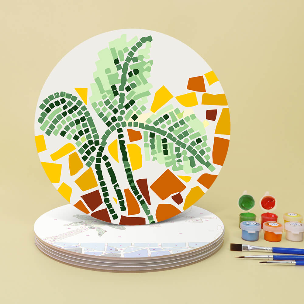 
Paint by Numbers - Placemats | Plants