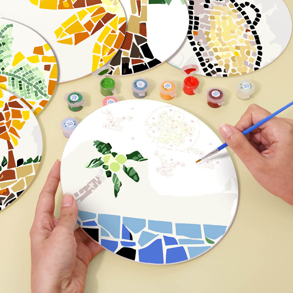 
Paint by Numbers - Placemats | Plants