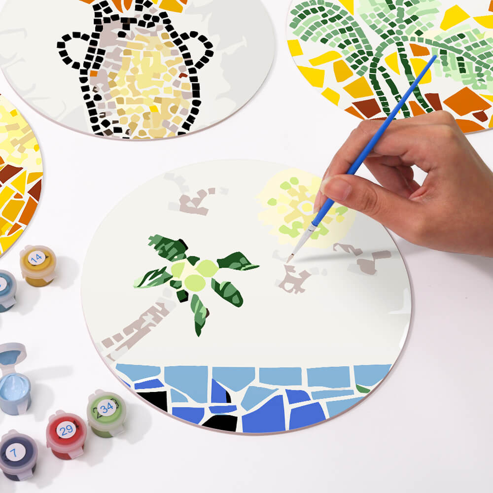 
Paint by Numbers - Placemats | Plants