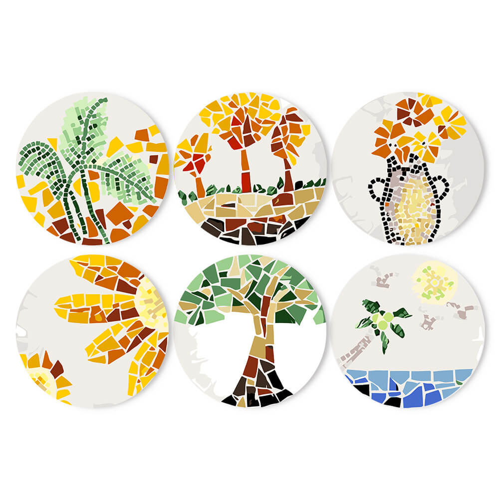 
Paint by Numbers - Placemats | Plants