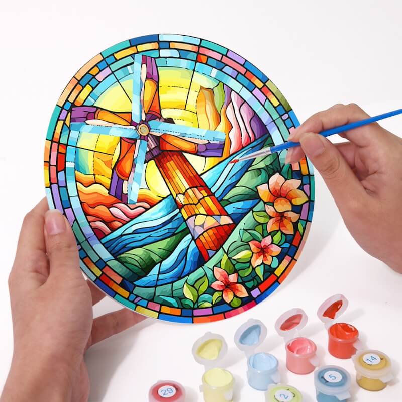 
Paint by Numbers - Placemats | Winter time