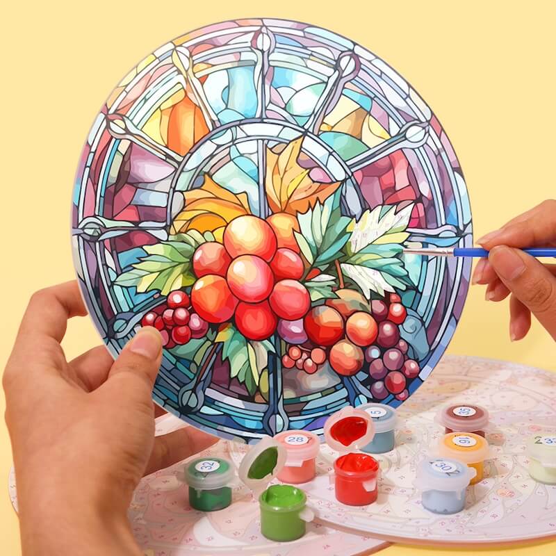 
Paint by Numbers - Placemats | Winter time