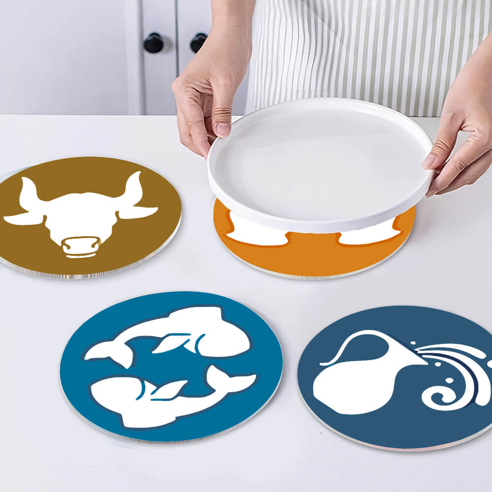 
Paint by Numbers - Placemats | Zodiac