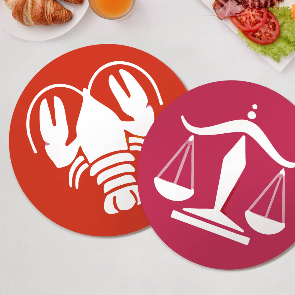 
Paint by Numbers - Placemats | Zodiac