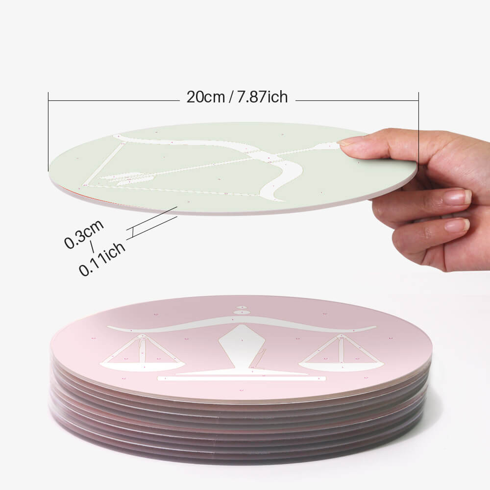 
Paint by Numbers - Placemats | Zodiac