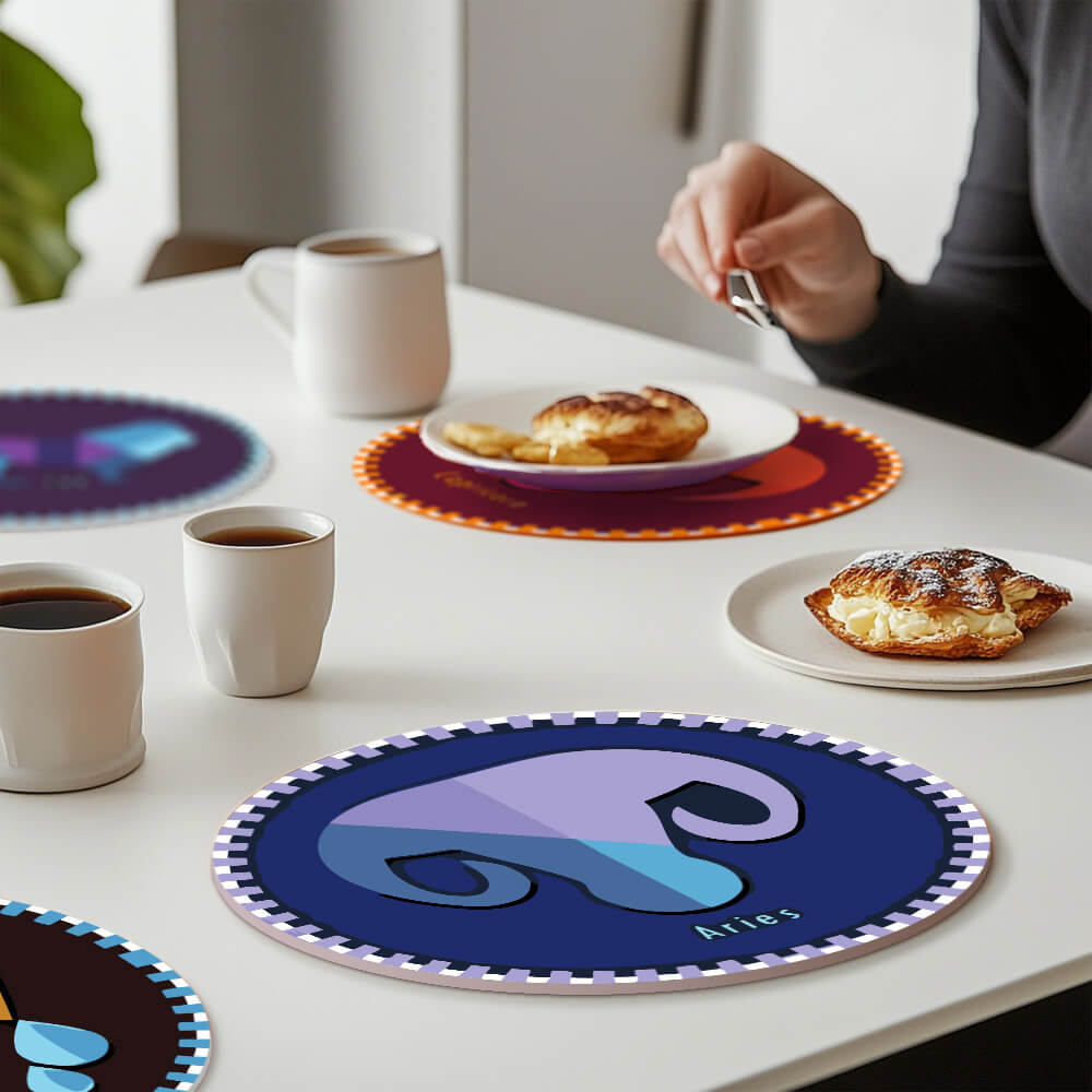 
Paint by Numbers - Placemats | Zodiac Signs
