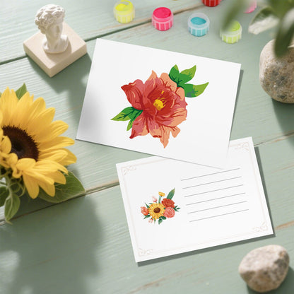 Paint by Numbers – Postcard | Blooming Florals