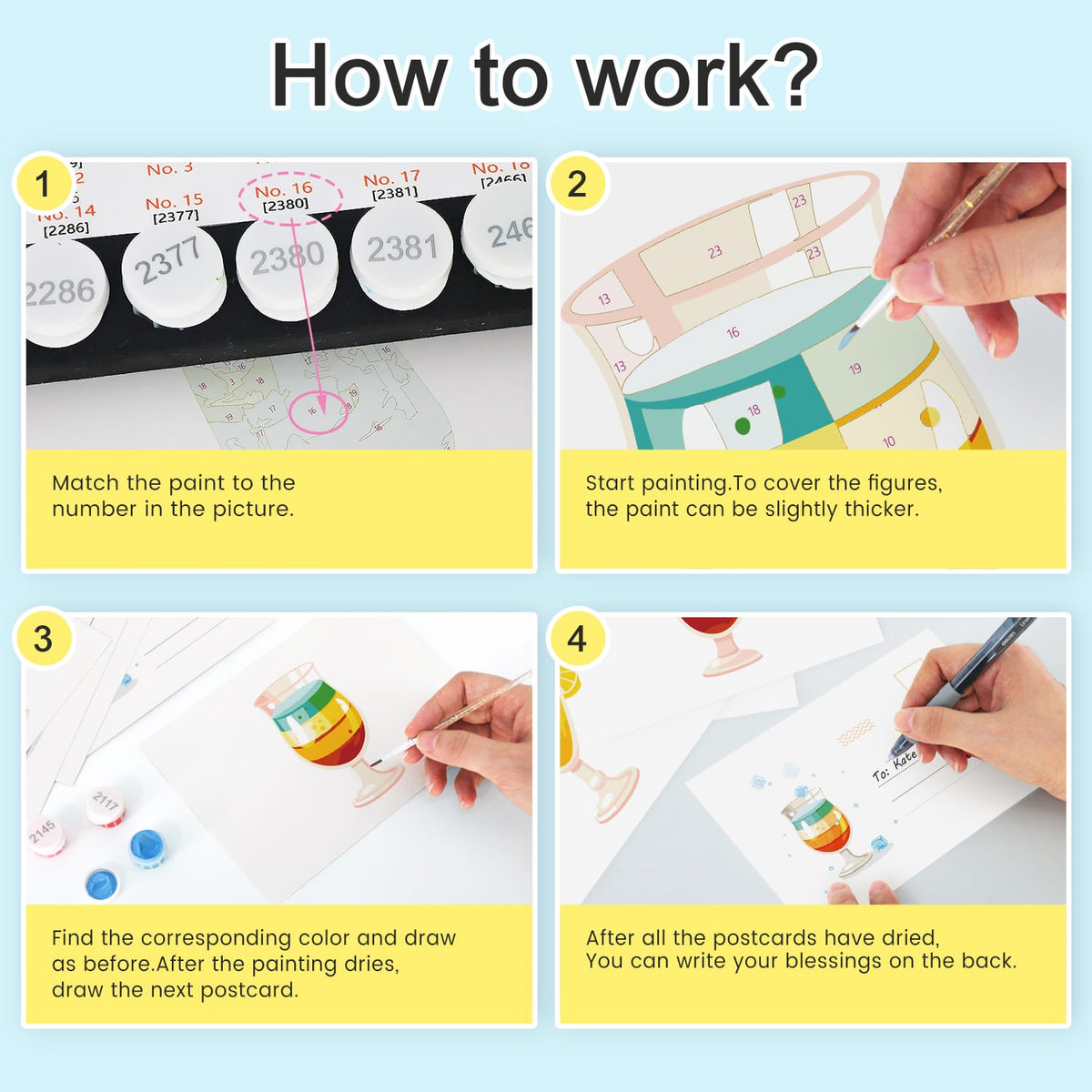 
Paint by Numbers – Postcard | Cocktail Hour