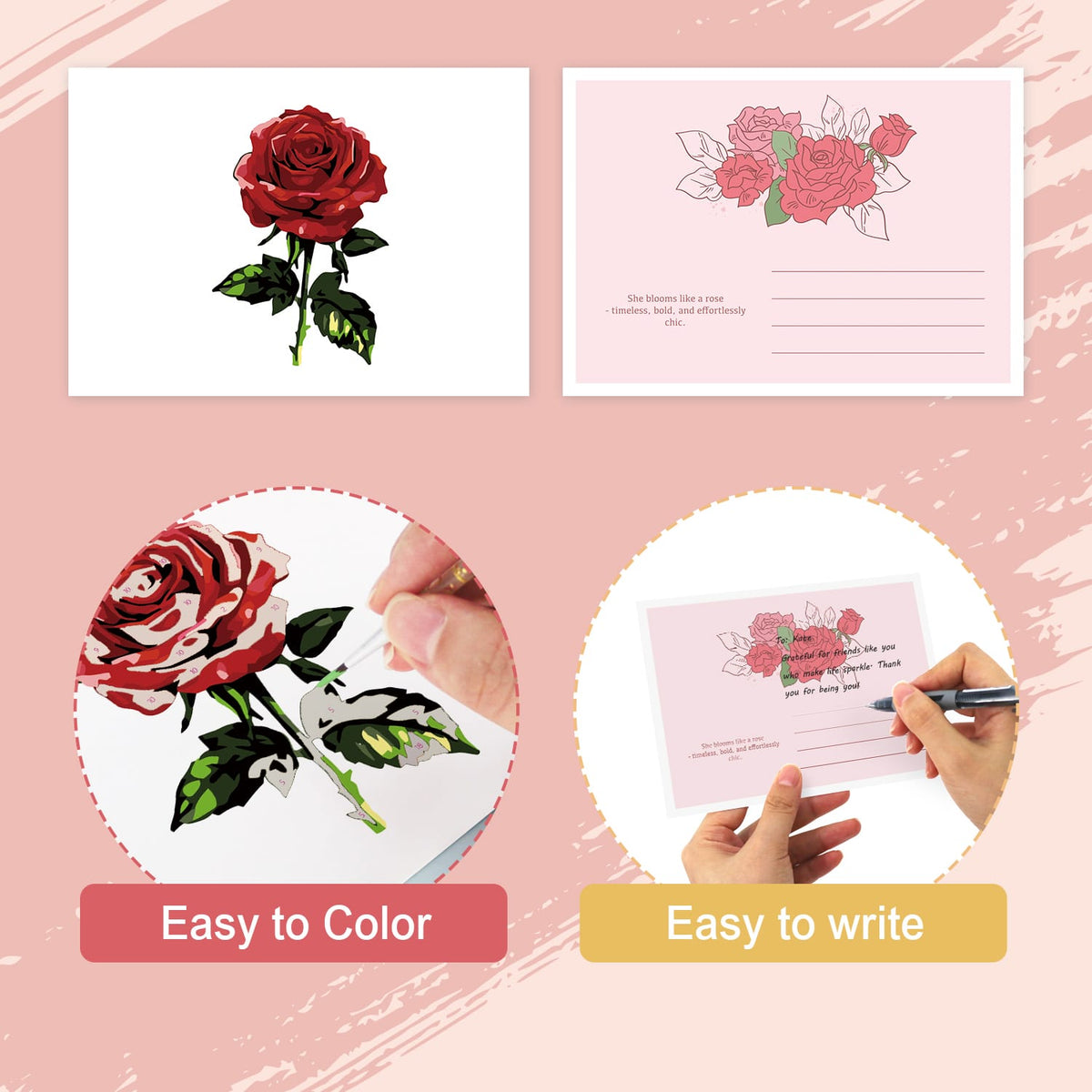 
Paint by Numbers – Postcard | Red Glamour