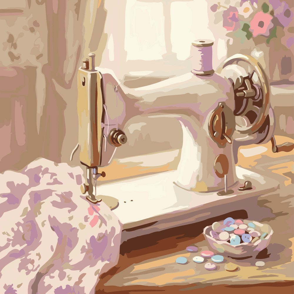 Paint by Numbers - Sewing Room Memories