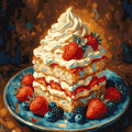 Paint by Numbers - Strawberry Shortcake