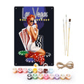 Paint by Numbers – Vintage Casino Art | Las Vegas Lady