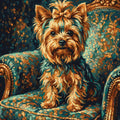 Paint by Numbers - Yorkie with a Bow