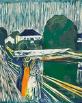 Paint by Numbers - Girl on the Bridge | Edvard Munch