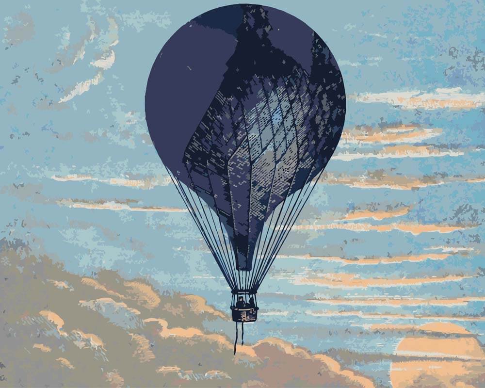 
Paint by Numbers - Le Ballon | Imprimeur E. Pichot