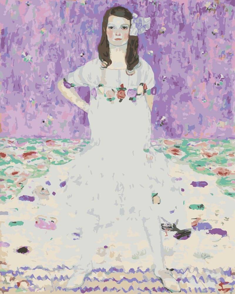 
Paint by Numbers - Mäda Primavesi | Gustav Klimt