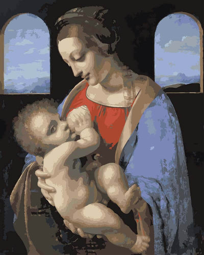 Paint by Numbers - Madonna Litta | Leonardo da Vinci