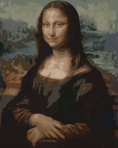 Paint by Numbers - Mona Lisa | Leonardo da Vinci